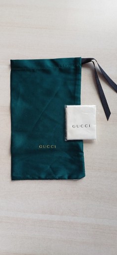 Zdjęcie oferty: Woreczek satynowy ochronny na okulary marki Gucci 