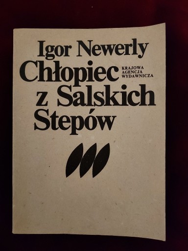 Zdjęcie oferty: Książka: Chłopiec z Salskich stepów