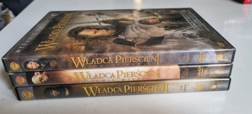 Zdjęcie oferty: Trylogia Władca Pierscieni na DVD