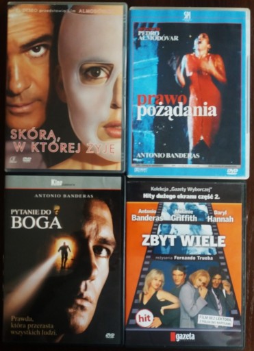 Zdjęcie oferty: Filmy z Antonio Banderasem