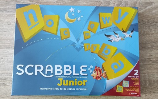 Zdjęcie oferty: Scrabble Junior - nieużywana, folia.