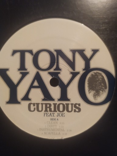 Zdjęcie oferty: Tony Yayo Curious / Pimpin single winyl '12