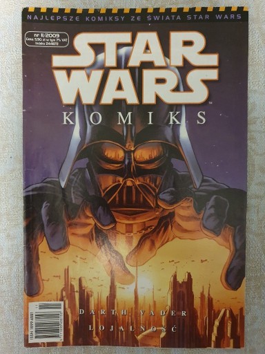 Zdjęcie oferty: Star Wars Komiks 11/2009 Darth Vader: Lojalność
