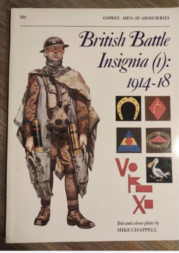 Zdjęcie oferty: Osprey Men-At-Arms British Battle Insignia 1914-18