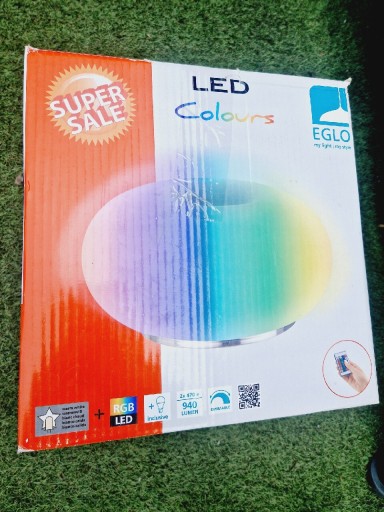 Zdjęcie oferty: Lampa sufitowa LED COLOURS EGLO.