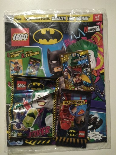 Zdjęcie oferty: Gazetka LEGO DC Joker plus figurka i karty