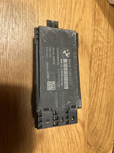 Zdjęcie oferty: BMW 7490465 G30 G11 G12 X3 G01 G02 MODUŁ FOTELA