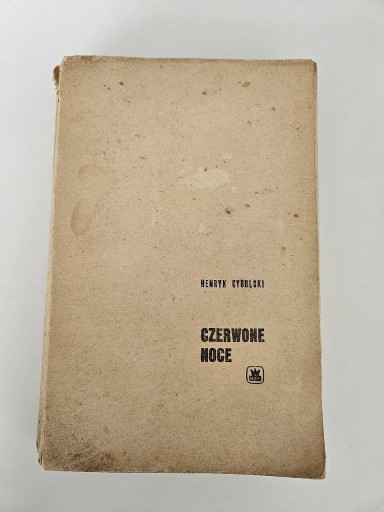 Zdjęcie oferty: Henryk Cybulski-Czerwone noce