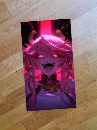 Zdjęcie oferty: Plakat 21x29cm Genshin Impact anime manga unikat