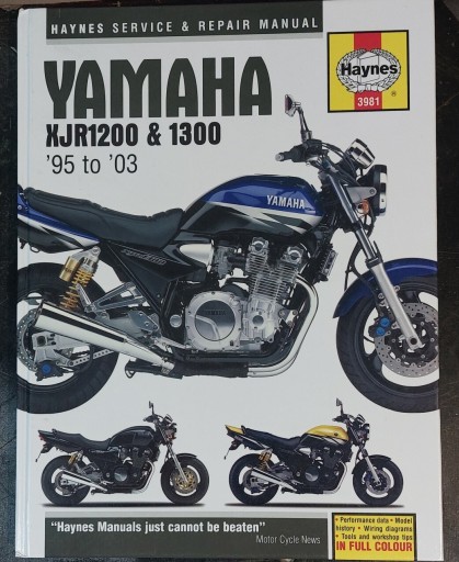 Zdjęcie oferty: Haynes 3981 Yamaha XJR1300 95-03