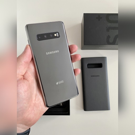 Zdjęcie oferty: SAMSUNGA Galaxy S10+ 512GB Ceramic Black