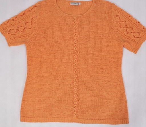 Zdjęcie oferty: C&A modny sweterek pomarańcz 42