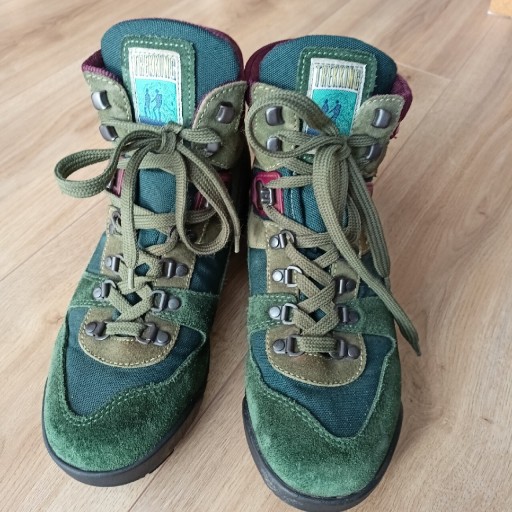 Zdjęcie oferty: Vintage Buty Trekkingowe Damskie Tecnica 40  90'