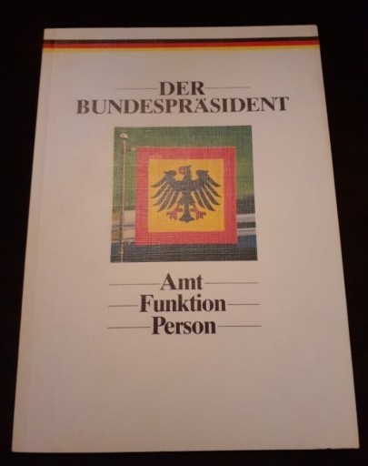Zdjęcie oferty: Prezydent federalny. Książka niemiecka.