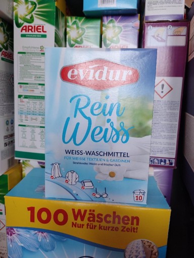 Zdjęcie oferty: Niemiecki proszek do prania firan,do białego 10pra