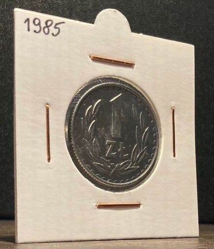 Zdjęcie oferty: 1 złoty 1985                               
