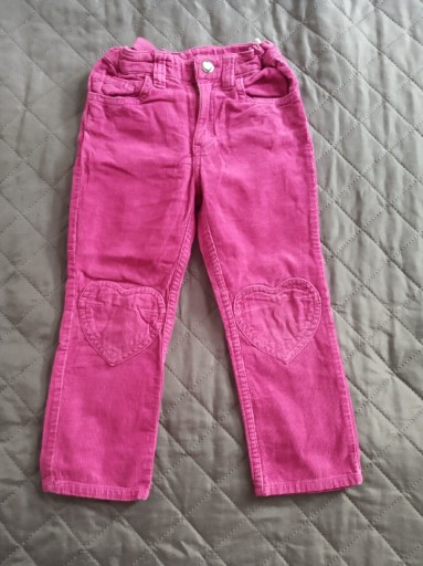 Zdjęcie oferty: Spodnie sztruks dla dziewczynki rozmiar 98