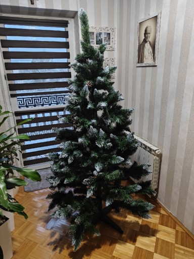 Zdjęcie oferty: Choinka sztuczna gęsta Sosna diamentowa 180 cm