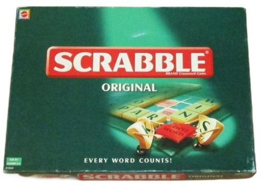 Zdjęcie oferty: SCRABBLE ORIGINAL / WERSJA ANGIELSKA / 2006