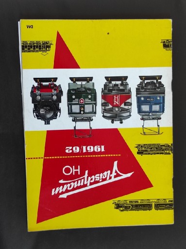 Zdjęcie oferty: Katalog vintage Fleischmann H0 1961/62 kolejka 