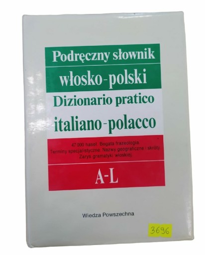 Zdjęcie oferty: Słownik włosko-polski