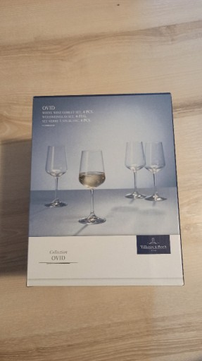 Zdjęcie oferty: Villeroy&Boch Kieliszki OVID 4 do białego wina