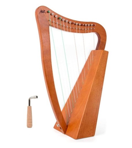 Zdjęcie oferty: Harfa Aklot Lyre Harp Mahoń 15-strunowa 