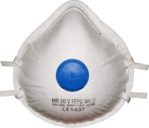 Zdjęcie oferty: Półmaska ochronna filtrująca z zaworem FFP2 maska