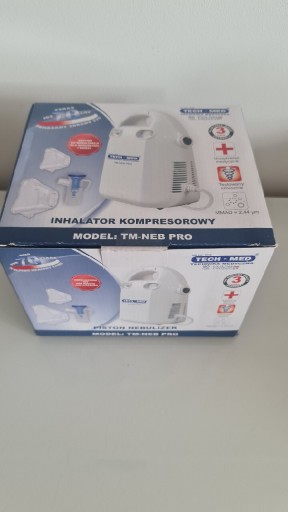Zdjęcie oferty: Nowy inhalator kompresorowy nebulizator tm-neb pro