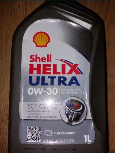 Zdjęcie oferty: Shell Helix Ultra ECT C2/C3 0W-30 1L