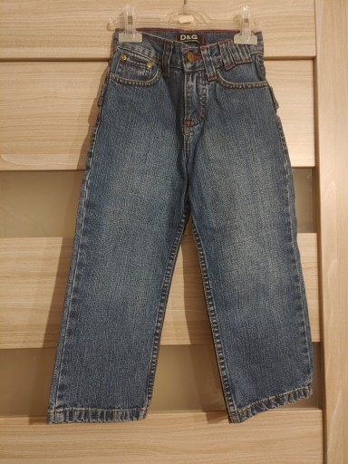 Zdjęcie oferty: Oryginalne jeansy Dolce & Gabbana, 110/116