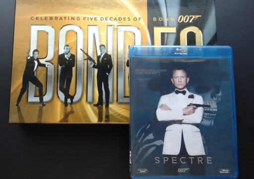 Zdjęcie oferty: James Bond. Blu Ray. PL. Dr. No - Spectre.