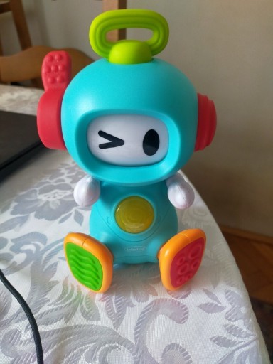 Zdjęcie oferty: Zabawka sensoryczna - robot Infanito Blue Box