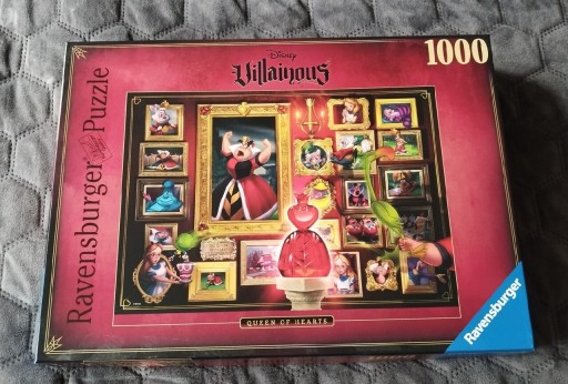 Zdjęcie oferty: Puzzle Ravensburger Villainous 1000 Królowa Kier 