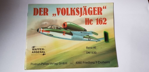 Zdjęcie oferty: DER VOLKSJAGER He-162 squadron/Waffen-Arsenal