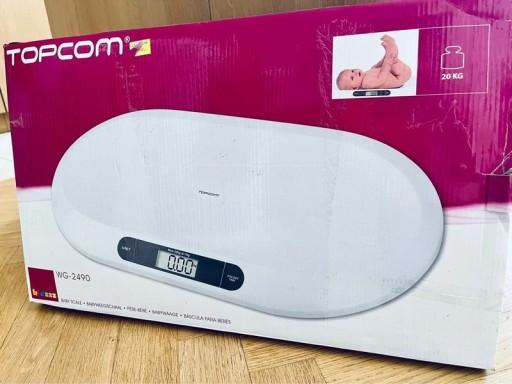 Zdjęcie oferty: Okazja! Waga niemowlęca, 20 kg - Topcom - WG2490