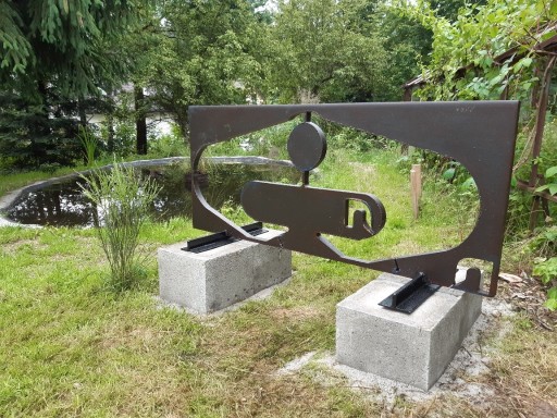 Zdjęcie oferty: Rzeźba współczesna z grubej stali