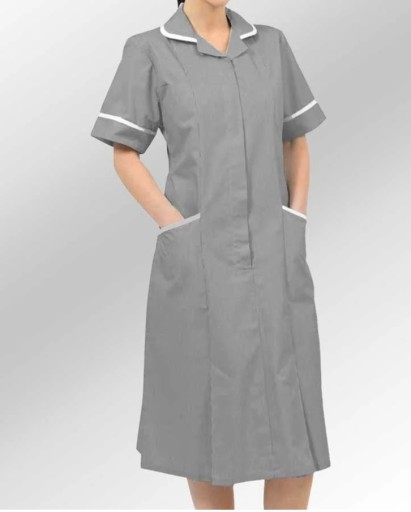 Zdjęcie oferty: szara sukienka pielęgniarki  Behrens r. 20 przebranie strój halloween 