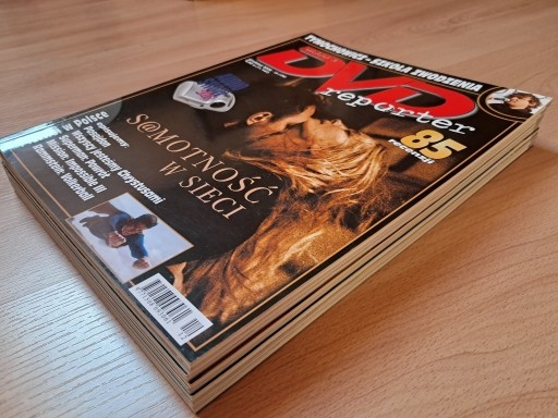 Zdjęcie oferty: VIDEO & DVD REPORTER Magazyn 8 szt. 2006 r. Nowe