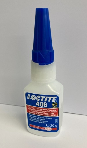 Zdjęcie oferty: Loctite 406 Klej cyjanoakrylowy do tworzyw 20ml