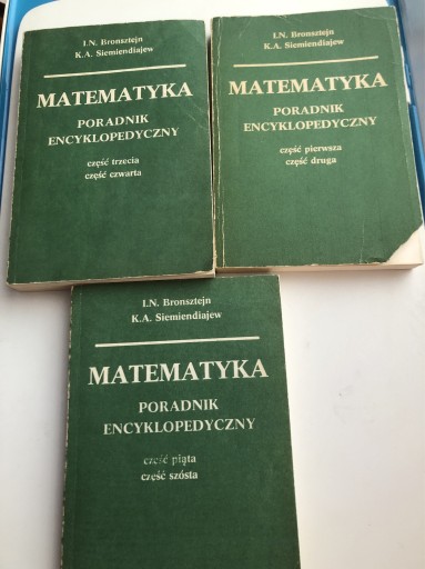 Zdjęcie oferty: Matematyka Poradnik encyklopedyczny