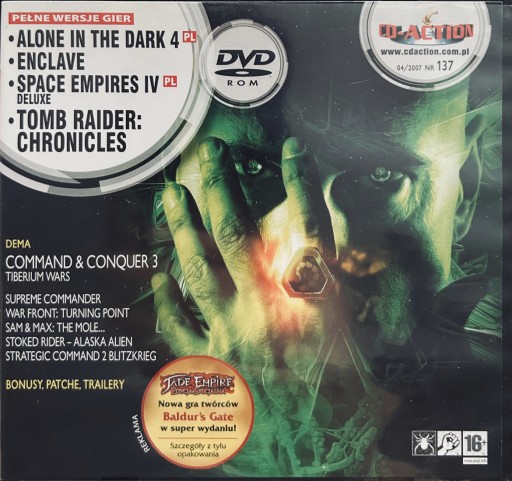 Zdjęcie oferty: Gry PC CD-Action DVD 137: Alone In The Dark 4