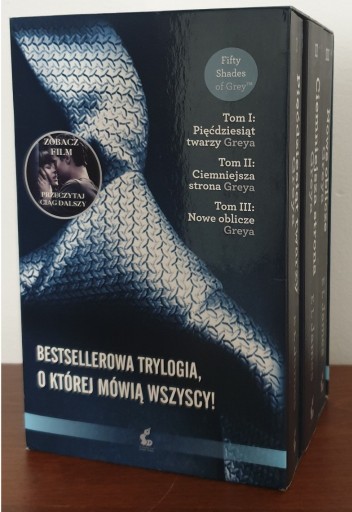 Zdjęcie oferty: EL JAMES 50 Twarzy Greya + gratis