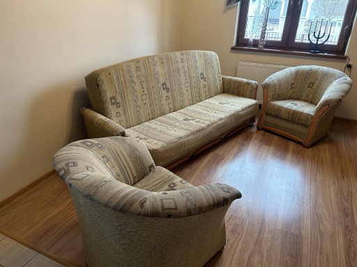 Zdjęcie oferty: Sofa wersalka + 2 fotele
