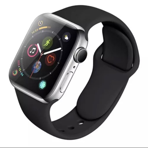 Zdjęcie oferty: Opaska Pasek Czarny Apple Watch 38/40 rozmiar S/M