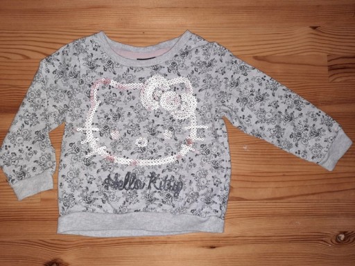 Zdjęcie oferty: Bluza cekiny cekinowa Hello Kitty 18 - 24m George 