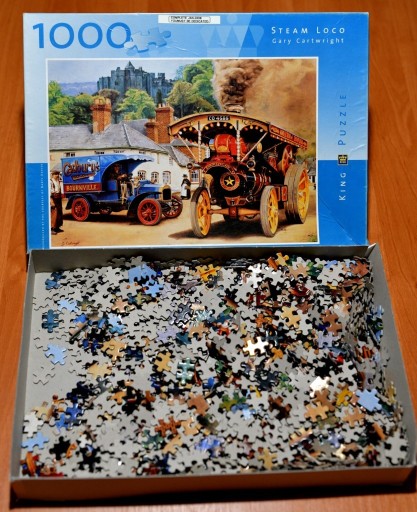 Zdjęcie oferty: Puzzle VINTAGE 1000 szt.