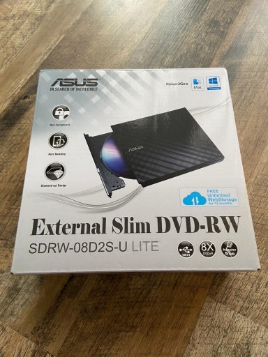 Zdjęcie oferty: Zewnętrzny napęd Asus External DVD SLIM