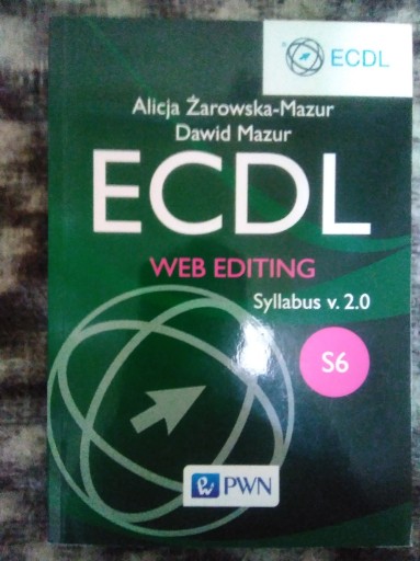 Zdjęcie oferty: ECDL Web Editing - książka