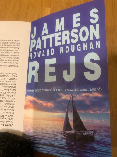 Zdjęcie oferty: REJS HOWARD ROUGHAN, JAMES PATTERSON